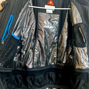 Columbia Black OmniTech OmniHeat Ski Jacket